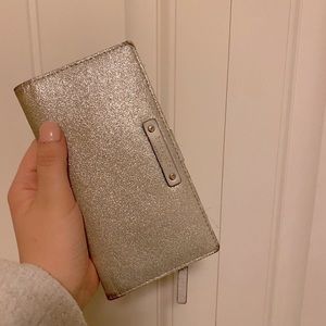 kate spade wallet glitter🤍